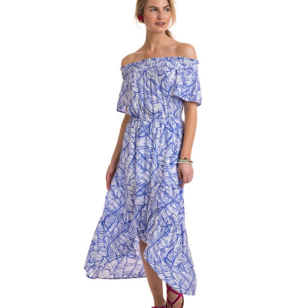 Vineyard Vines Banana Leaf Maxi Dress